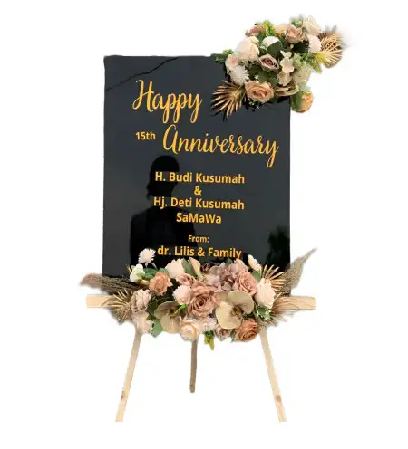 Papan Bunga Akrilik Bandar Abung